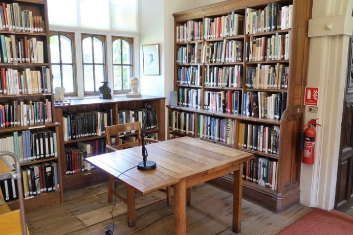 Library table St John's College Oxford